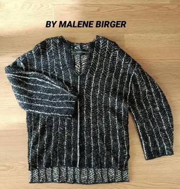BY MALENE BIRGER 새상품급 V넥 알파카 혼방 울 니트