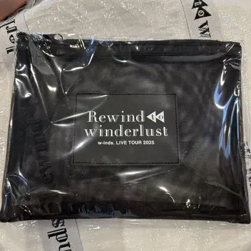 w-inds. 메쉬 파우치