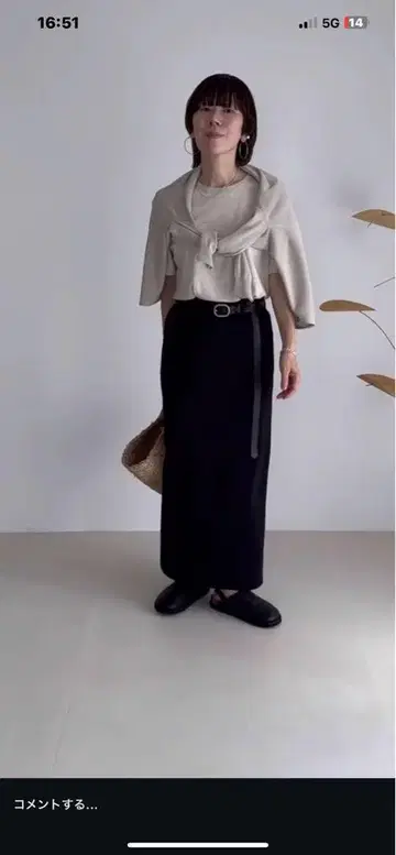 THE CURTAIN PENCIL SKIRT argue 사이즈 1