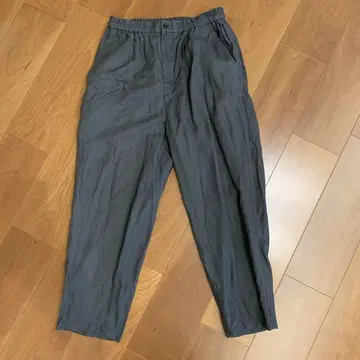 MORRIS & SONS 그레이 와이드 팬츠