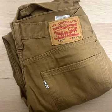 LEVI 505 브라운 슬림핏 W30 L30