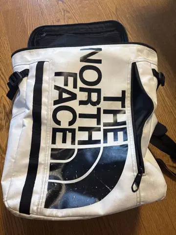 THE NORTH FACE 럭색/백팩 화이트 찢김 있음