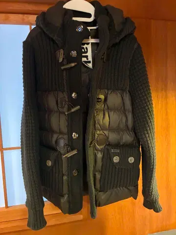 Bark 더플 절개 다운 자켓 사이즈 S