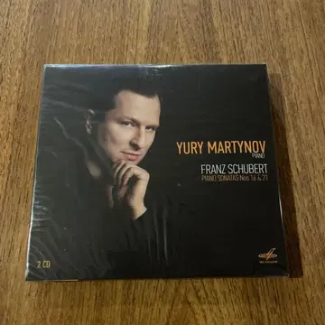 MELCD10-02504 마르티노프(Pf)의 슈베르트: 피아노 소나타집