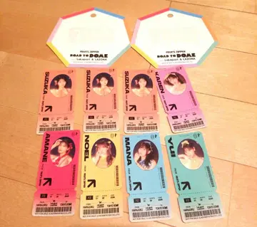 FRUITS ZIPPER 티켓풍 스티커 라라포트