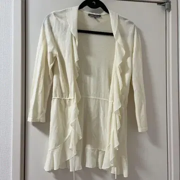 LAURA ASHLEY 프릴 가디건 로라 애슐리 가디건