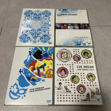 CUE DREAM JAM-BOREE DVD 4장 세트