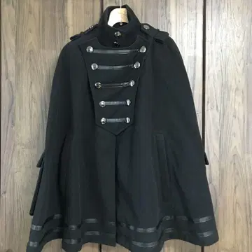 PUNK RAVE 케이프 코트 판초 고스로리 블랙 가격 인하했습니다!