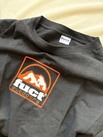 fuct 아웃도어 T셔츠 블랙