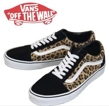 VANS 레오파드 무늬 스니커즈 올드스쿨 레오파드 오센틱