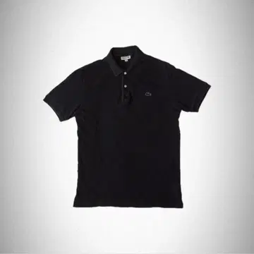 Lacoste US L 흑먹색 블랙 피케 셔츠 반팔 레어 희귀 블랙