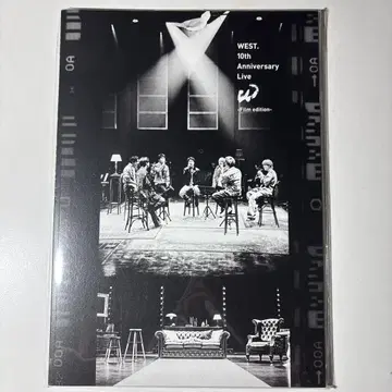 WEST. 10th Anniversary Live W 팜플렛