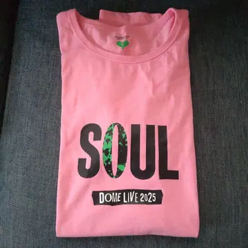 후쿠야마 마사히로 DOME LIVE 2025 SOUL T셔츠 핑크