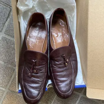 BALLY Switzerland 다크 브라운 가죽 신발