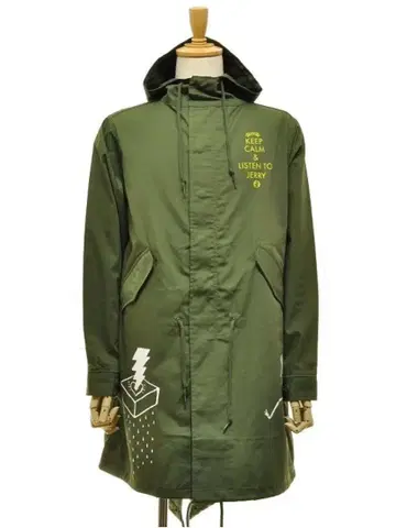 다운 온 더 코너 모즈 코트 MODS COAT 올리브 M