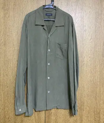 새상품 BARNEYS NEWYORK 셔츠 카키