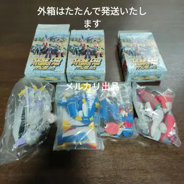 슈퍼로봇대전 액션 로봇 채색 4개
