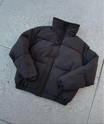 [ PICSAS ] 오버 사이즈 하이넥 볼륨 패딩 자켓