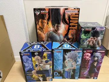 HUNTER x HUNTER 제일복권 BCDE 라스트 원상 피규어 세트