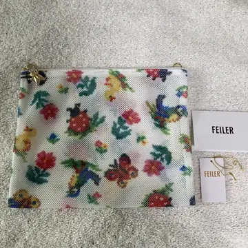 페이러 하이디 D링 메쉬 파우치 FEILER