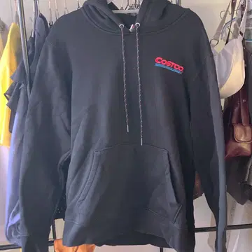 COSTCO 코스트코 블랙 후드티 여성용 S 남성용 XS