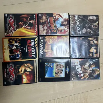 액션 영화 DVD 세트