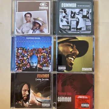 common 코먼 CD 6장 세트 카니예 웨스트 kanye west