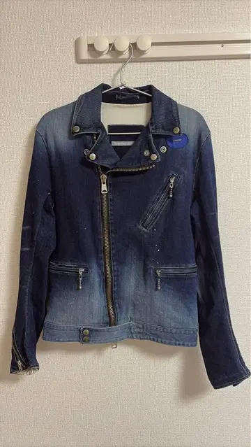 Strecth Denim VintageCycloneRidersJacket