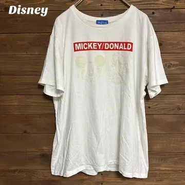 [ 디즈니 ] Disney Mickey/Donald 반팔T셔츠 XL