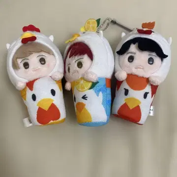 Mrs. GREEN APPLE x 로손 카라아게쿤 마스코트 3개 세트