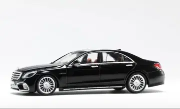 KING MODEL 1/64 S65 AMG W222 BLACK
