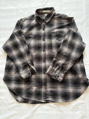 FREAK'S STORE 옴브레 체크 플란넬 셔츠 프리 사이즈