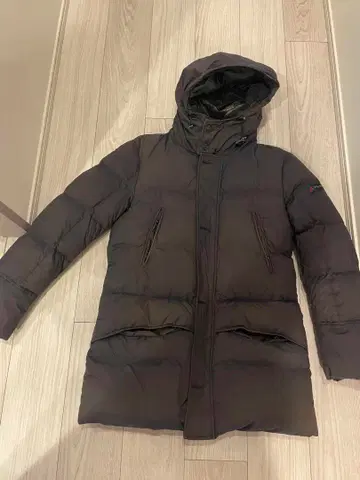 퓌테리 다운 자켓 네이비