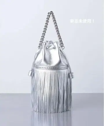 미사용 새상품! J&M davidson 프린지 카니발 미니