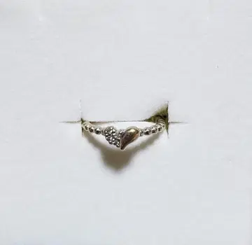 K10WG 하트 다이아 0.03ct 핑키링 3호
