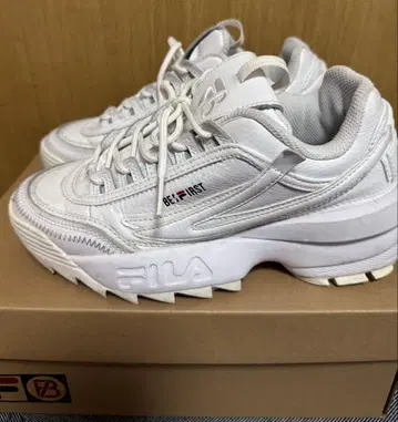 FILA BE:FIRST 스니커즈 화이트 24cm