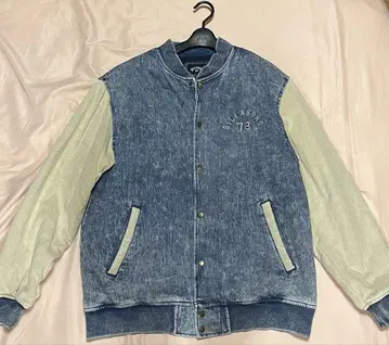 Billabong 봄버 자켓 데님 블루