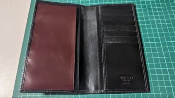 브라이들 가죽 SIMPSON 시슨 장지갑 블랙 x 브라운