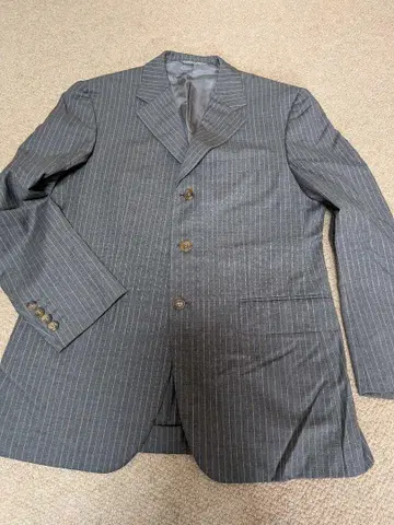 폴스미스 그레이 스트라이프 테일러드 자켓 M