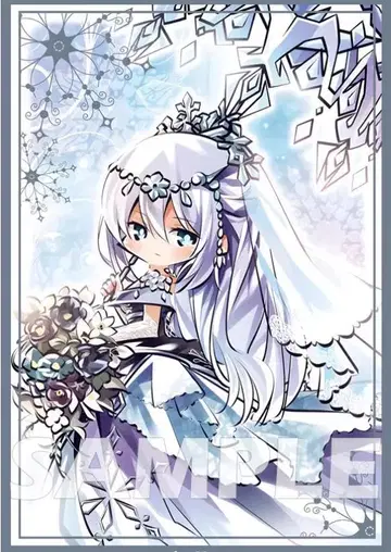 카드 슬리브 60매입 62 x 89 육화성 티어드롭 유희왕