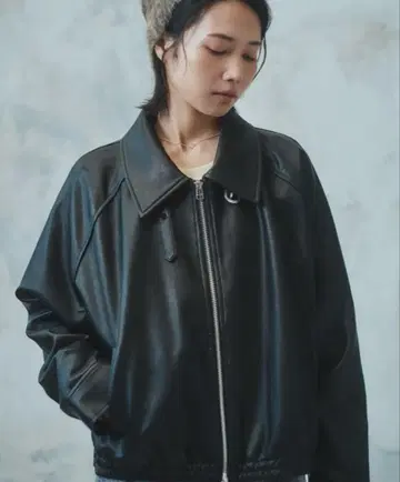 미야카와 타이세이 미야카와군 Etrarium 가죽 자켓 Black