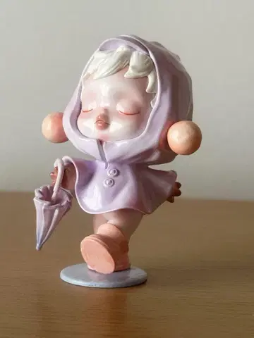 POP MART SKULLPANDA 온도 The Raining Day