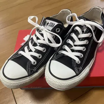 CONVERSE ALL STAR 블랙 스니커즈
