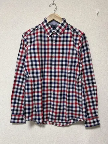 [ 하자품 ] 새상품 TOMMY HILFIGER 타미힐피거 셔츠(S)