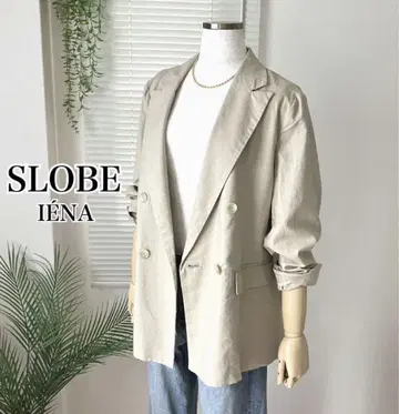 SLOBE IENA 베이지 테일러드 자켓