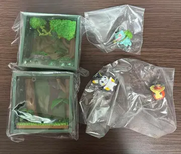 포켓몬 프레임 짙은 녹색의 숲 4개 세트