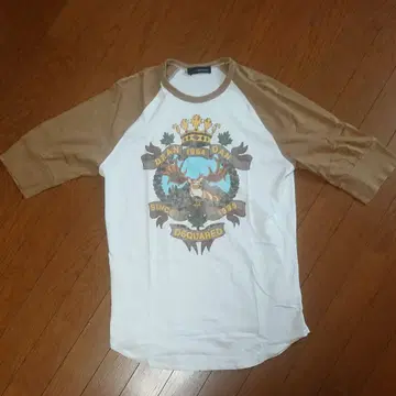 Dsquared2 디스퀘어드 7부 소매 T셔츠 M