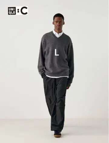 유니클로 UNIQLO C 릴랙스 V넥 스웨터