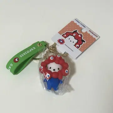 포차코 입체 마스코트 키링 미야쿠미야쿠 콜라보 만박 회장 내