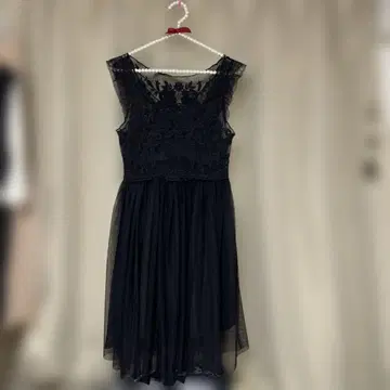 JILLSTUART 블랙 레이스 드레스